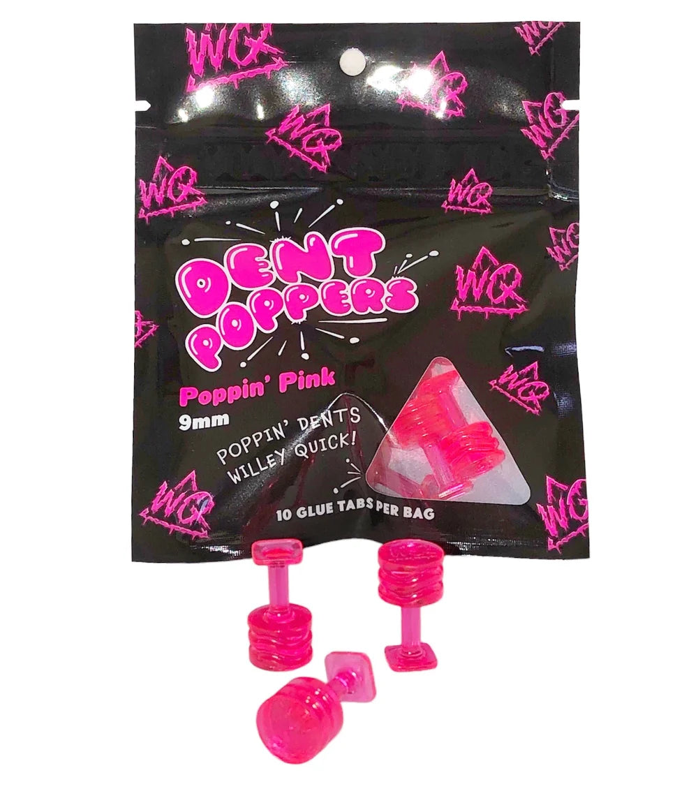 Willey Quick Poppin’ Pink 9mm Dent Poppers glue tab image 0