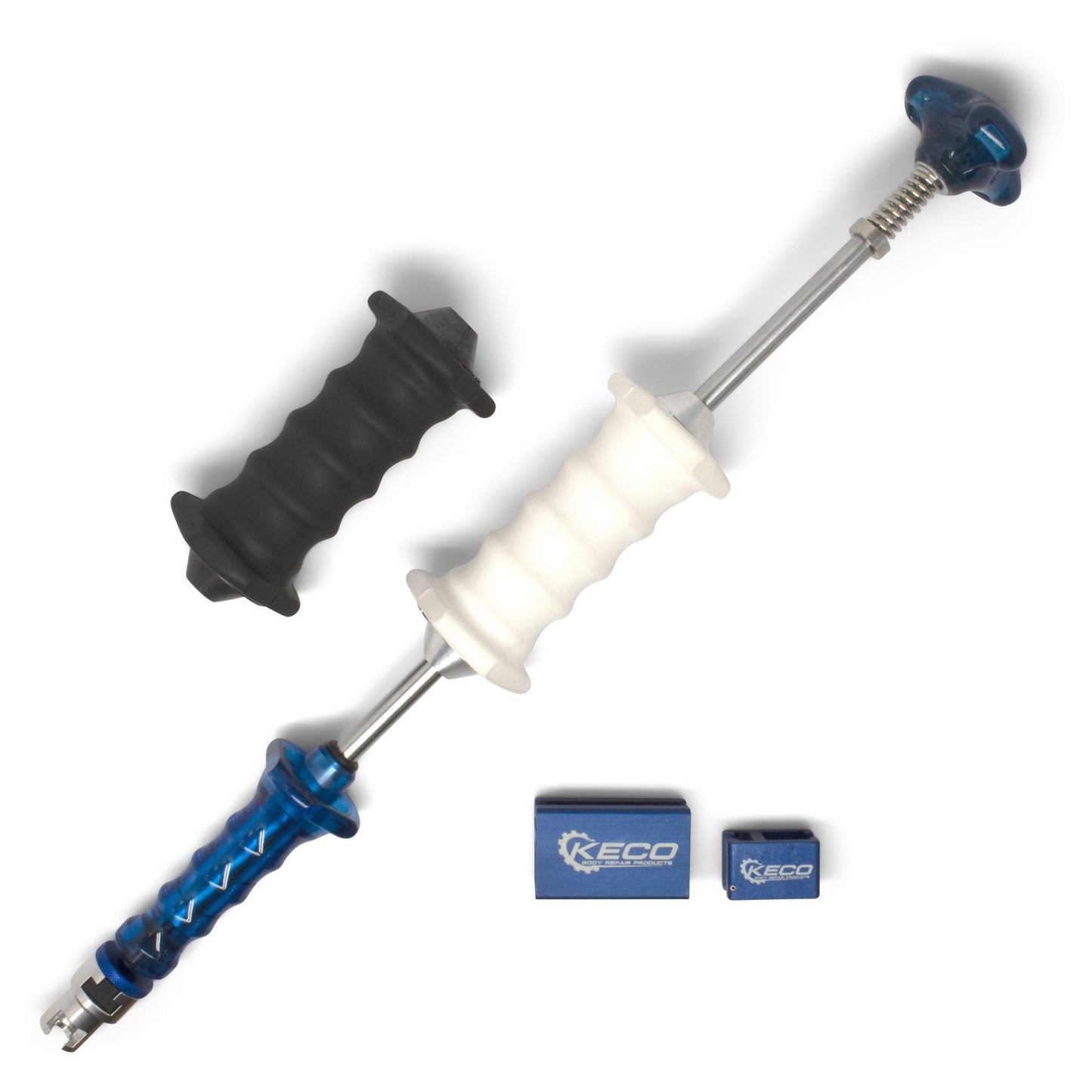 Keco Slide Hammer with 1 and 2.5 Pound Weights, 2 Adapters image 0