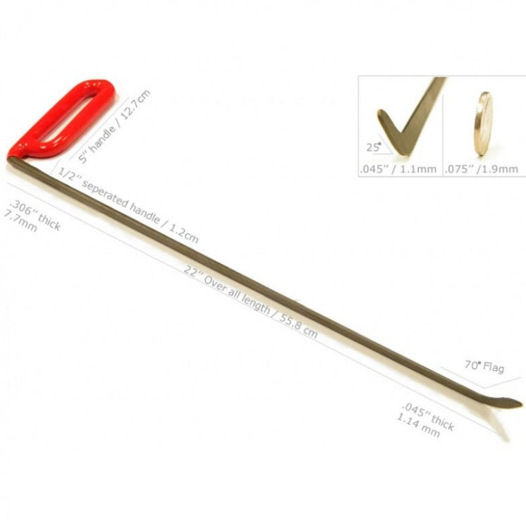 Dentcraft 22'' Shaved Tool Right image 1