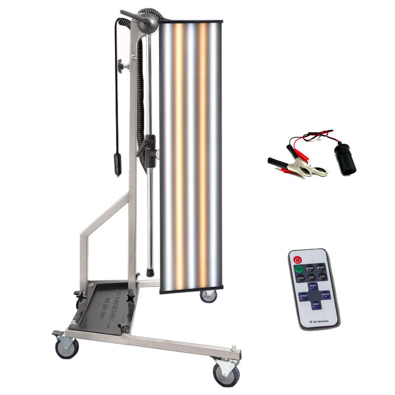 36" Ultra Dent 5 LED shop light A1BA36-9LED5-SS image 0