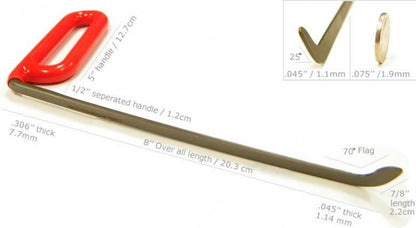 Dentcraft 8'' Shaved Tool Right image 1