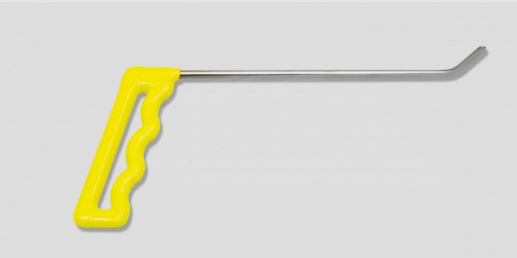 8" Left Flat Brace 45° 1 1/8" Blade image 0