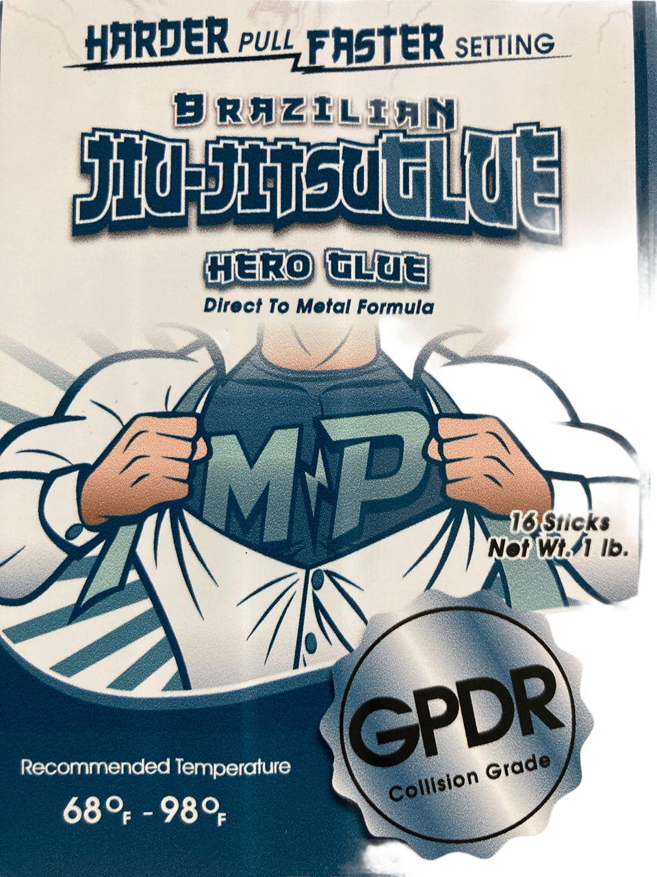 Mega Power Hero Blue GPDR Glue image 1