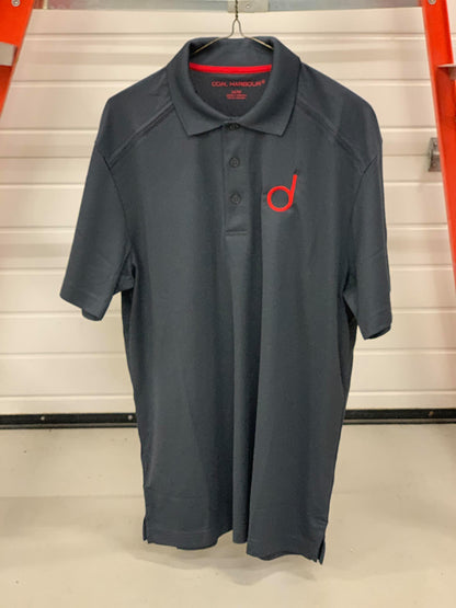 Polo Shirt (2019) Coal Harbour with d Logo - Black, XXXXL image
