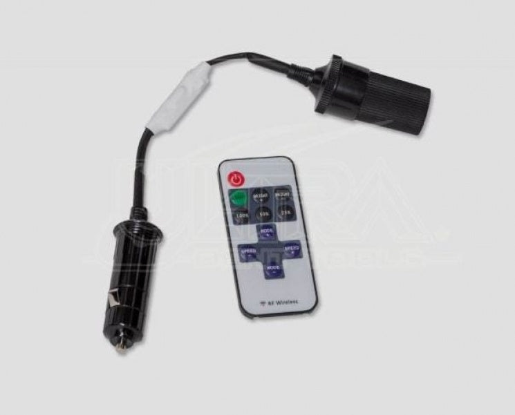 12V Universal Direct Socket Kit with Remote Dimming image 0