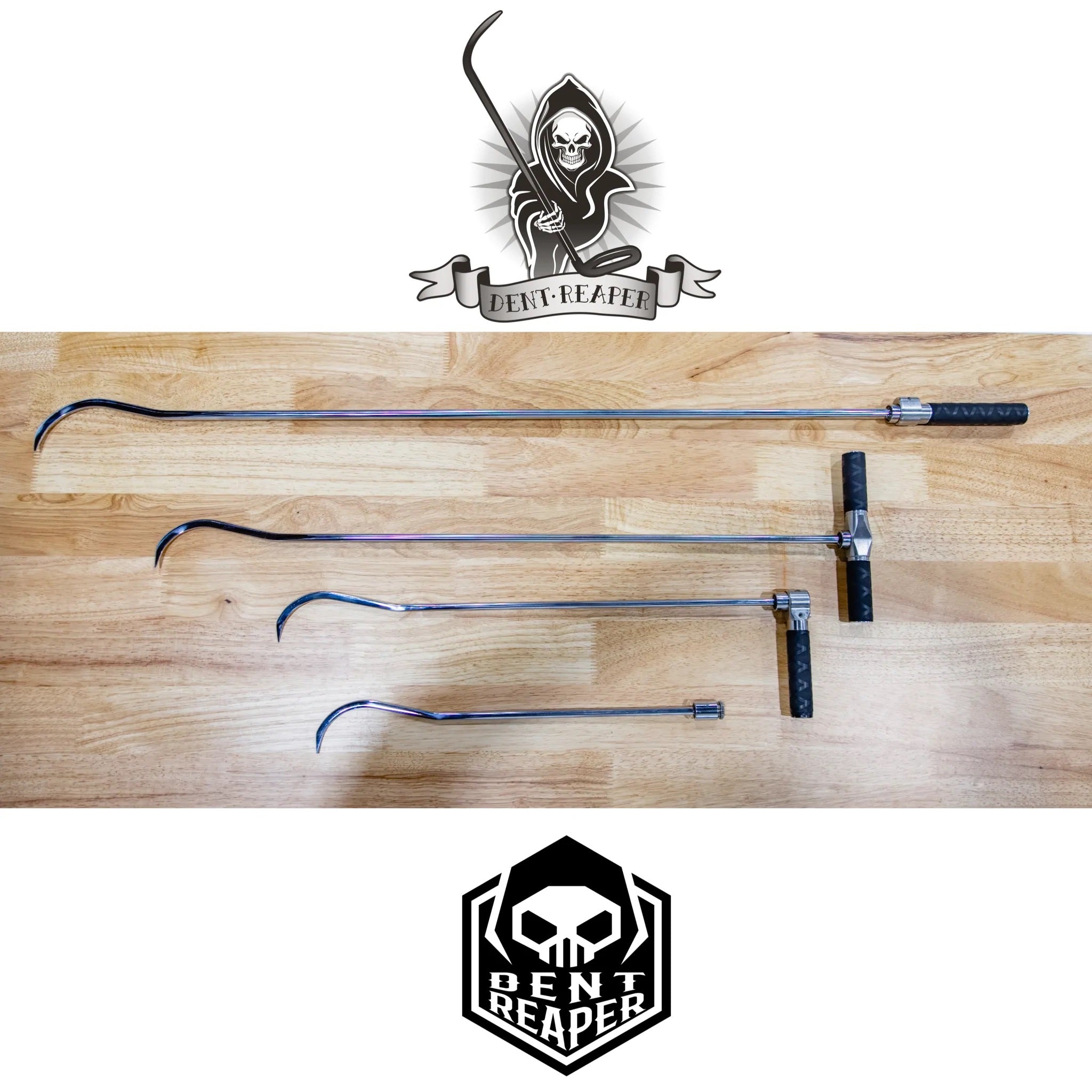 Dent Reaper Picks w/ Stainless Tequila Hubs – DCC Dent Tools