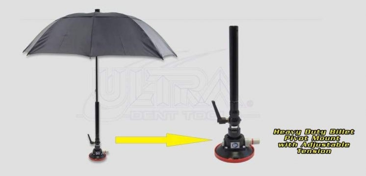 Fiberglass Umbrella with Mount 42" image 0