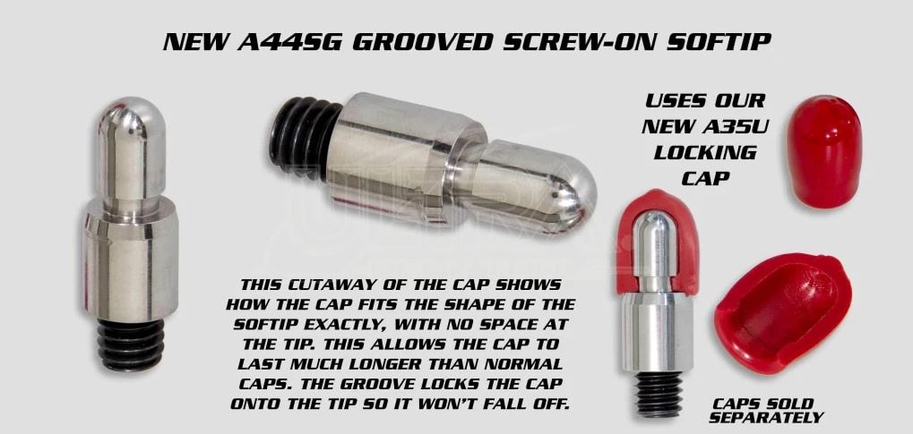 Ultra Tools - SCREW-ON SOFT TIP GROOVED FOR A35U SNAP ON CAP image 0