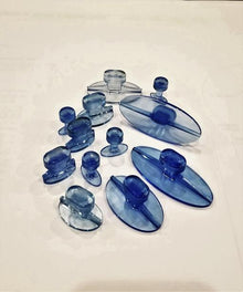 Black Ice Variety Pack Smooth Oval Glue Tabs (12 Pieces) (SSIOVP12) image 0