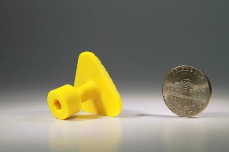 Laka 30mm Triangle Tab Yellow (Set of 5) image 1