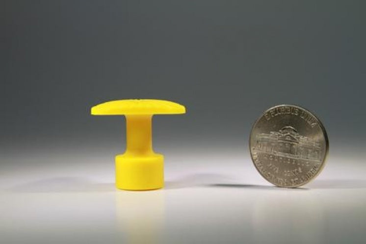 Laka 30mm Triangle Tab Yellow (Set of 5) image 2
