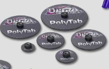 1" Poly Tab For Cold Use With Glue image 0