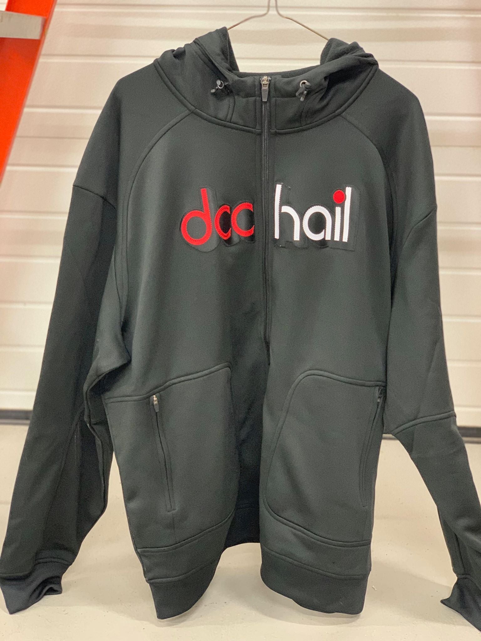DCC HAIL Logo Performance Hoodie - XXXL, Black image