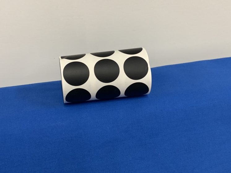 1" Hole Cover Stickers, Roll of 100 image 0