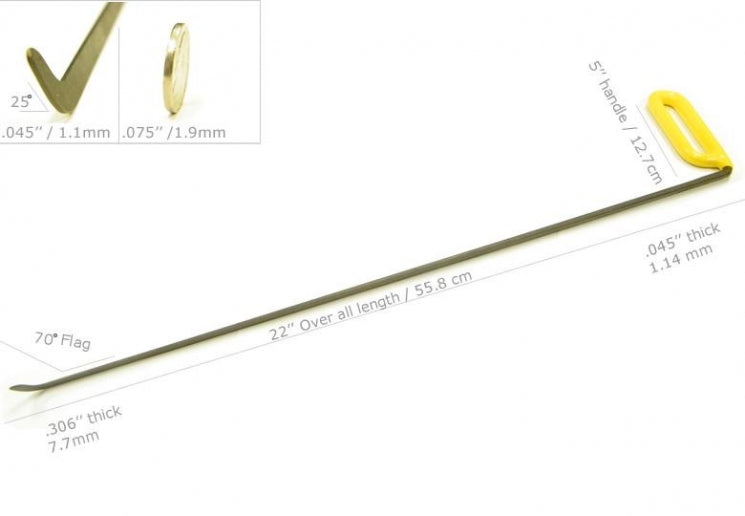 Dentcraft 22'' Shaved Tool Left image 1