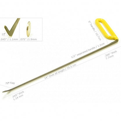 Dentcraft 14'' Shaved Tool Left image 1